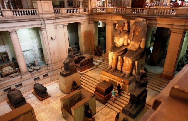 The-Egyptian-Museum-of-Antiquities-at-Tahrir-Square