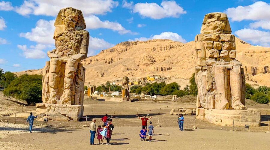 Colossus-of-Memnon-Misr-Tours