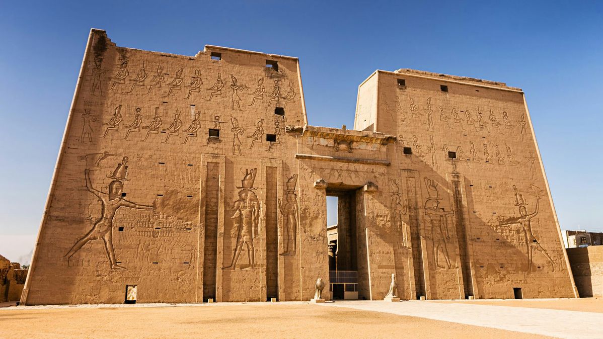 Temple Of Horus In Edfu